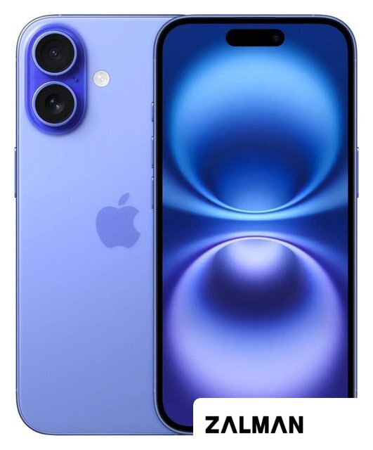 Телефон Apple iPhone 16 128GB (ультрамарин)