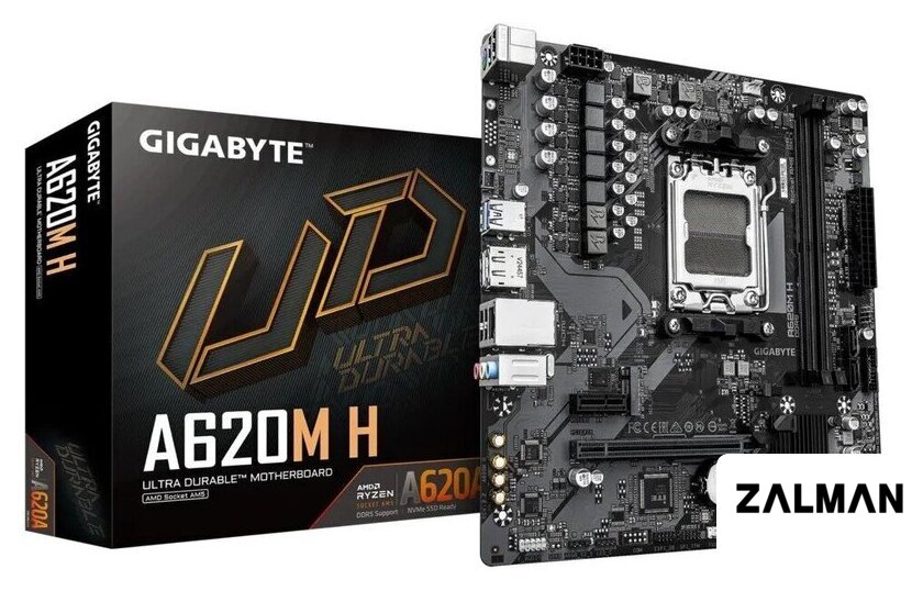 Материнская плата Gigabyte A620M H (rev. 2.2)