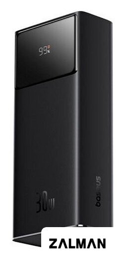 Внешний аккумулятор Baseus Star-Lord Digital Display Fast Charging Power Bank 30000mAh 30W (черный)