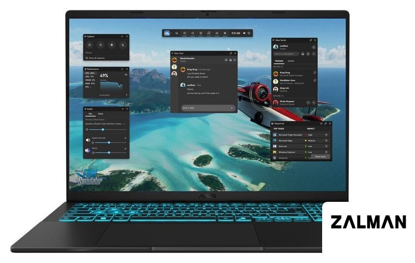 Ноутбук ASUS V16 V3607VM-RP090