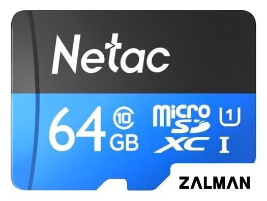 Карта памяти Netac P500 Standard 64GB NT02P500STN-064G-S