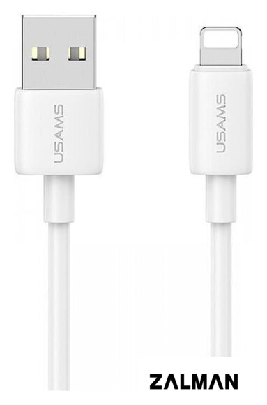 Кабель Usams US-SJ709 USB Type-A - Lightning (1 м, белый)