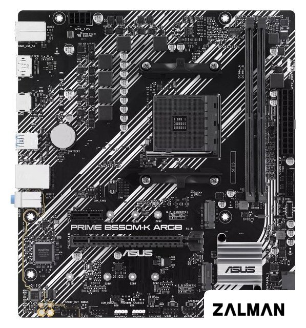 Материнская плата ASUS Prime B550M-K ARGB
