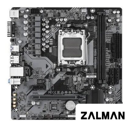 Материнская плата Gigabyte B650M S2H (rev. 1.4)