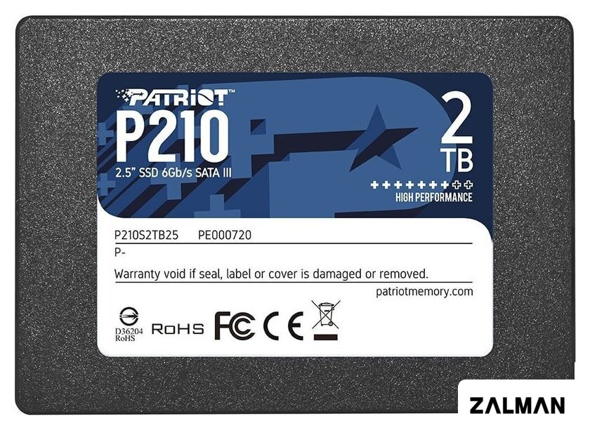 SSD Patriot P210 2TB P210S2TB25
