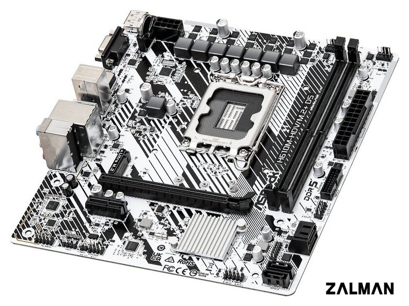 Материнская плата ASRock H610M-HDV/M.2+ D5