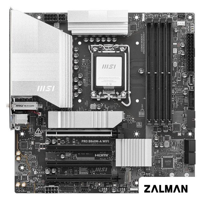 Материнская плата MSI Pro B860M-A WiFi