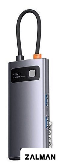 Док-станция Baseus StarJoy 4-Port Type-C Hub Adapter WKWG070113