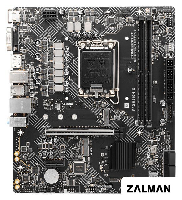 Материнская плата MSI Pro H610M-G