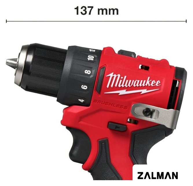 Дрель-шуруповерт Milwaukee M12 BLDDRC-0 4933499683 (без АКБ)