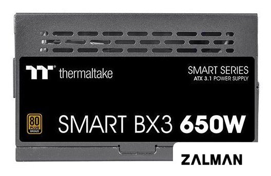 Блок питания Thermaltake Smart BX3 Bronze 650W PS-SPD-0650NNFABE-3