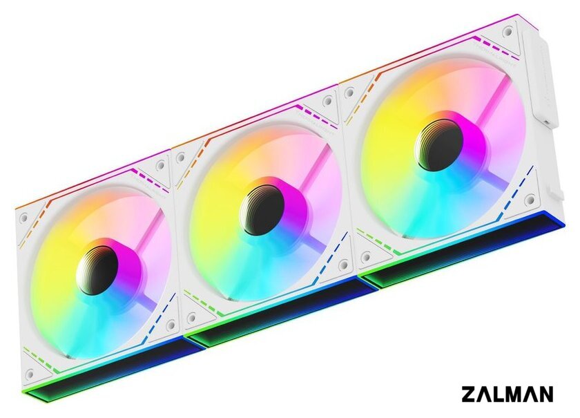 Комплект вентиляторов для корпуса Thermalright TL-M12QRW-S X3 (белый)