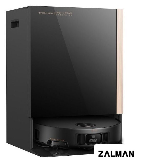 Робот-пылесос Trouver Robot Vacuum Mobius 60 Black RLV83LE (евровилка, черный)
