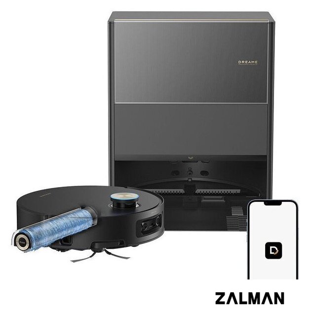 Робот-пылесос Dreame Robot Vacuum Aqua10 Ultra Roller Complete Black RLH71DE-1 (евровилка, черный)