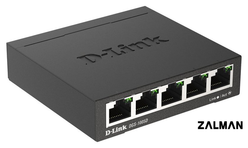 Неуправляемый коммутатор D-Link DGS-1005D/R1A