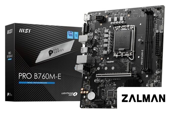 Материнская плата MSI Pro B760M-E