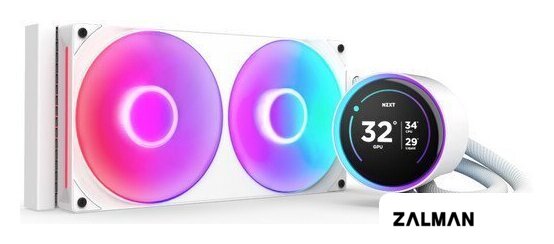Система жидкостного охлаждения для процессора NZXT Kraken Elite 280 RGB RL-KR28E-W2