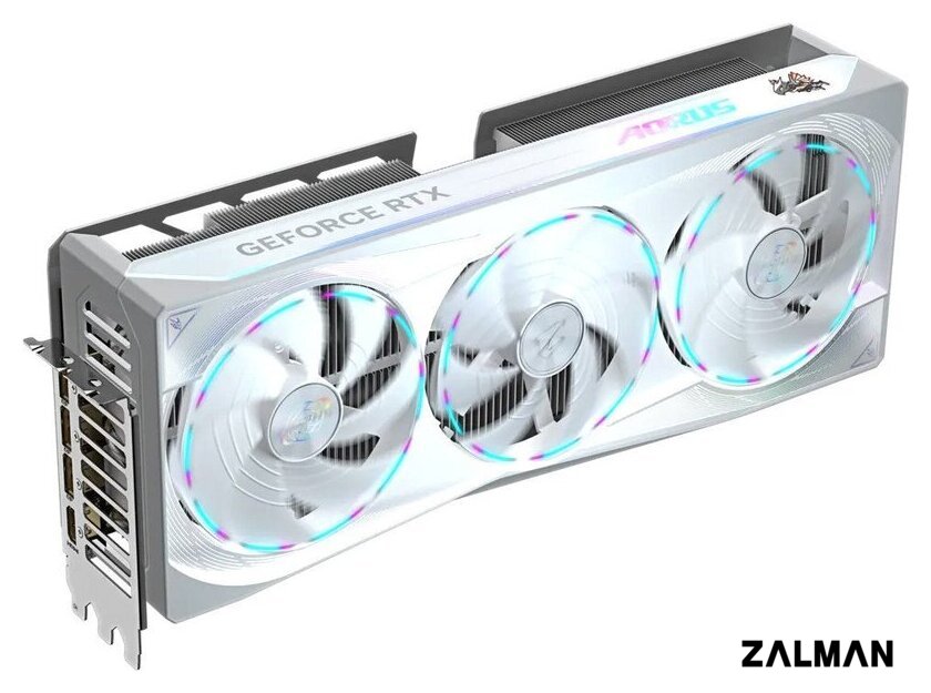 Видеокарта Gigabyte Aorus GeForce RTX 5080 Master Ice 16G GV-N5080AORUSM ICE-16GD