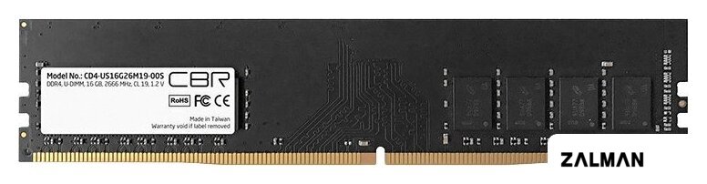 Оперативная память CBR 16ГБ DDR4 2666 МГц CD4-US16G26M19-00S