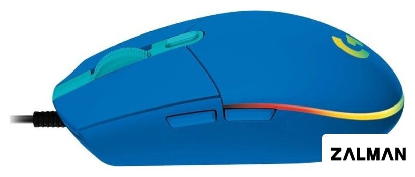 Игровая мышь Logitech G102 Lightsync (синий)
