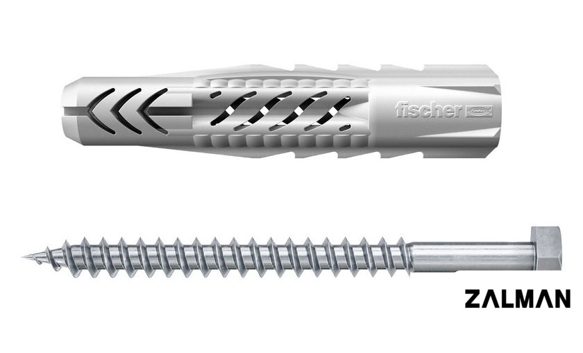 Дюбель универсальный Fischer UX 14X75 SK NV 90876 (2 шт)