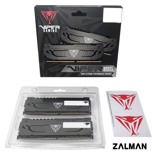 Оперативная память Patriot Viper Steel 2x32GB DDR4 PC4-28800 PVS464G360C8K