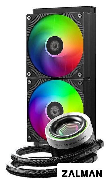 Система жидкостного охлаждения для процессора ID-Cooling FX240 INF Black