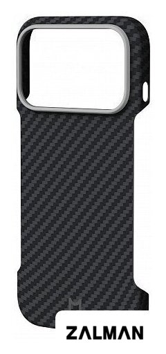Чехол для телефона Magssory Aramid Zero Case для iPhone 17 Pro Black CFB047