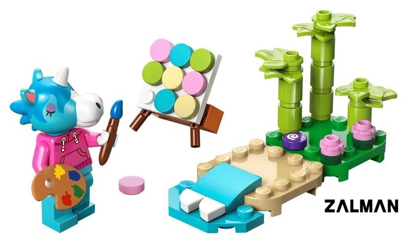 Конструктор LEGO Animal Crossing 30703 Пляжная картина Джулиана