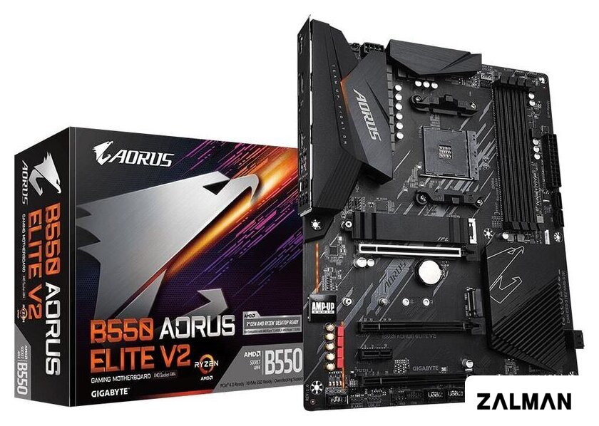 Материнская плата Gigabyte B550 Aorus Elite V2 (rev. 1.0)
