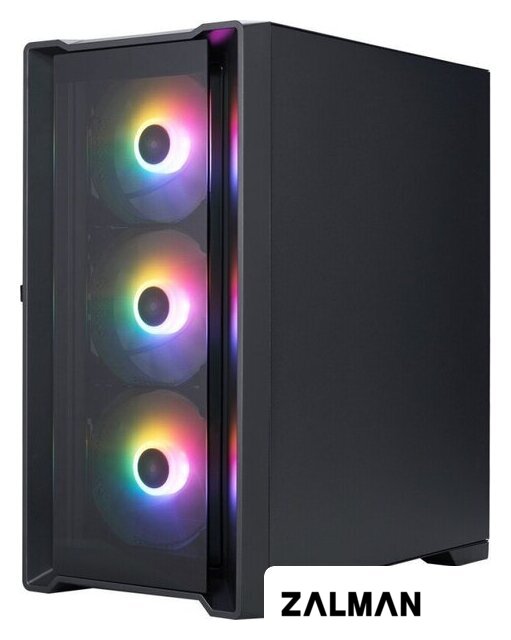 Корпус 1stPlayer TRILOBITE T4-G FRGB (черный)