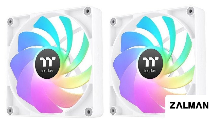 Комплект вентиляторов для корпуса Thermaltake CT120 Sync Reverse ARGB 2-Fan Pack CL-F175-PL12SW-A
