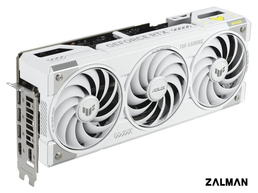 Видеокарта ASUS TUF Gaming GeForce RTX 5070 Ti 16GB GDDR7 White OC Edition TUF-RTX5070TI-O16G-WHITE-GAMING