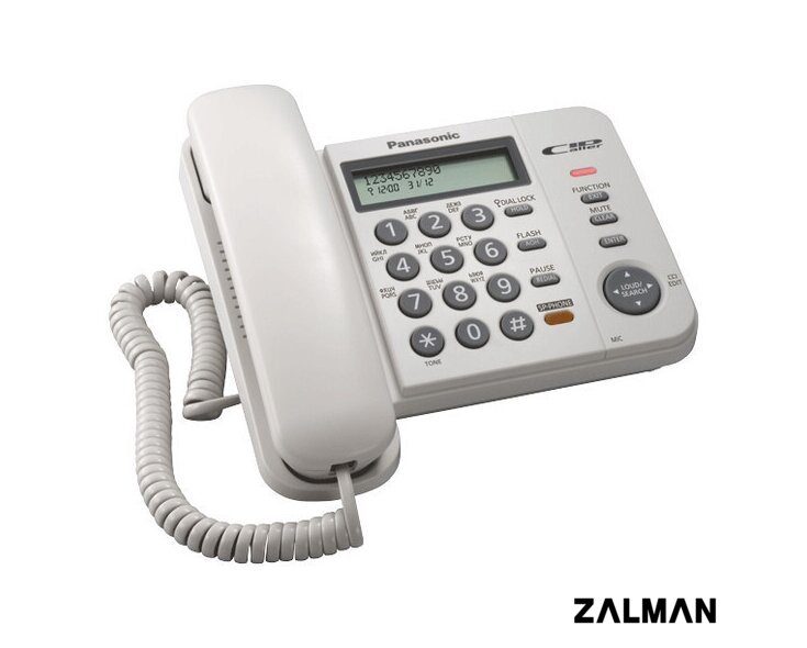 Проводной телефон Panasonic KX-TS2358RUB (черный)