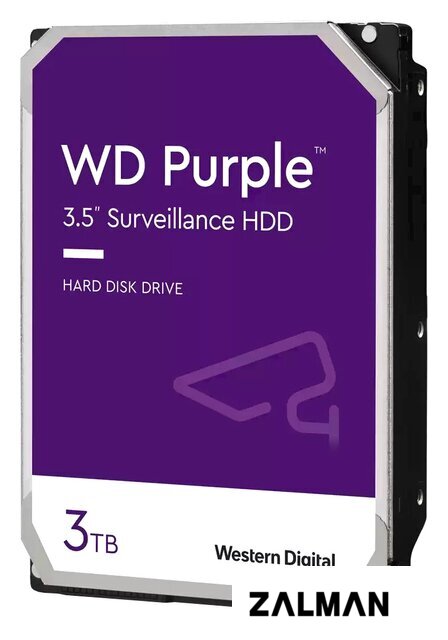 Жесткий диск WD Purple 3TB WD33PURZ