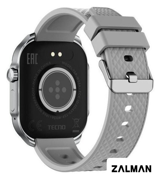 Умные часы Tecno Watch 3 Active TSP-W03A (серебристый)