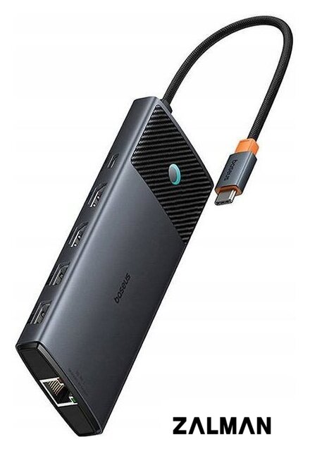 Док-станция Baseus Metal Gleam Series II 10-in1 USB Hub B00061800123-00