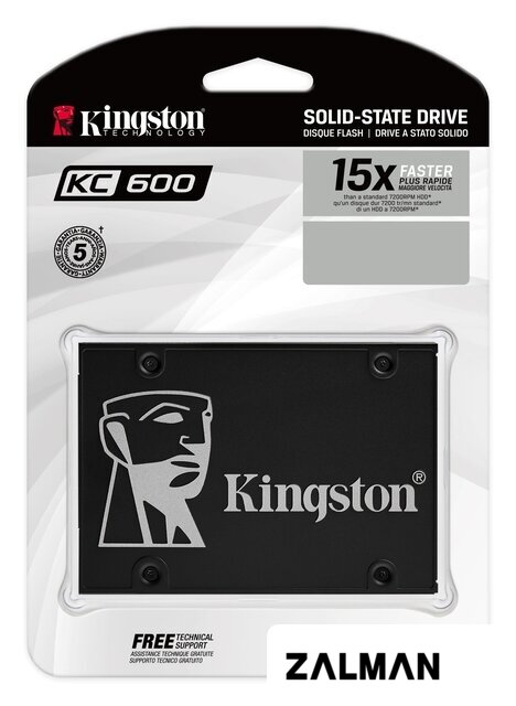SSD Kingston KC600 256GB SKC600/256G