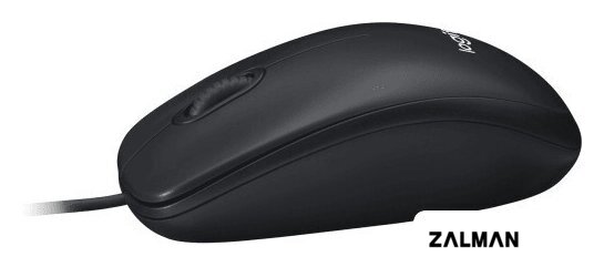 Мышь Logitech M100 (черный, обновленный дизайн)