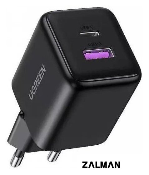 Сетевое зарядное Ugreen X516 65014 (черный)