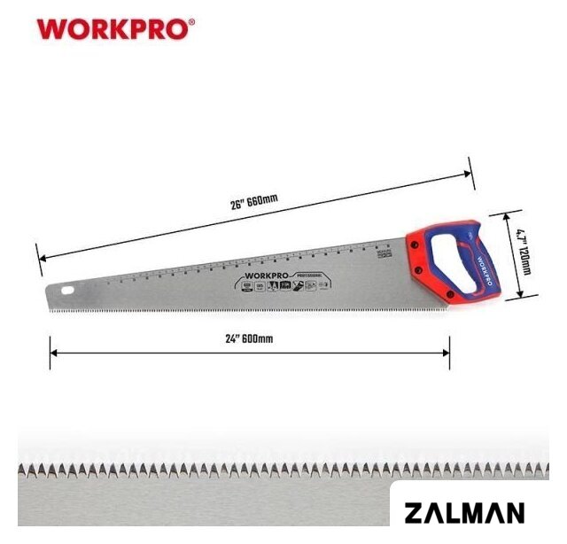 Ножовка Workpro WP215009