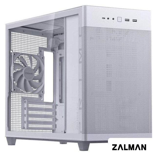 Корпус ASUS Prime AP201 TG (белый)