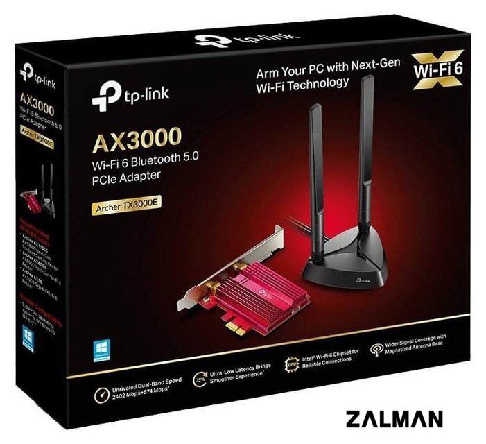Wi-Fi/Bluetooth адаптер TP-Link Archer TX3000E