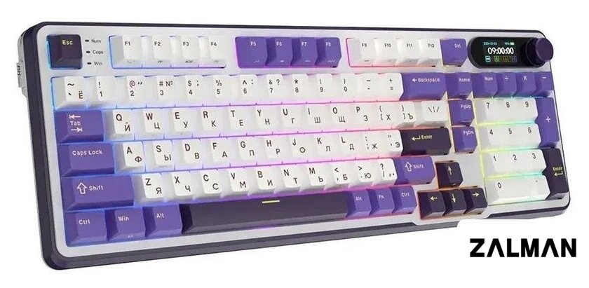 Клавиатура Royal Kludge RK-S98 RGB Blackberry (RK Brown)