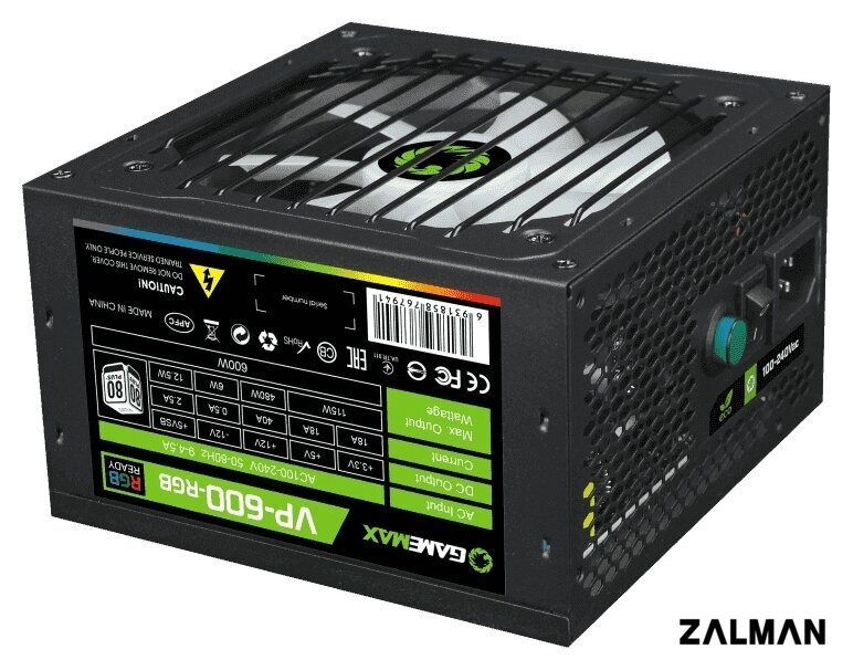 Блок питания GameMax VP-600-RGB