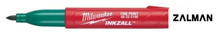 Маркер Milwaukee Inkzall 4932492127 (1 шт, зеленый)