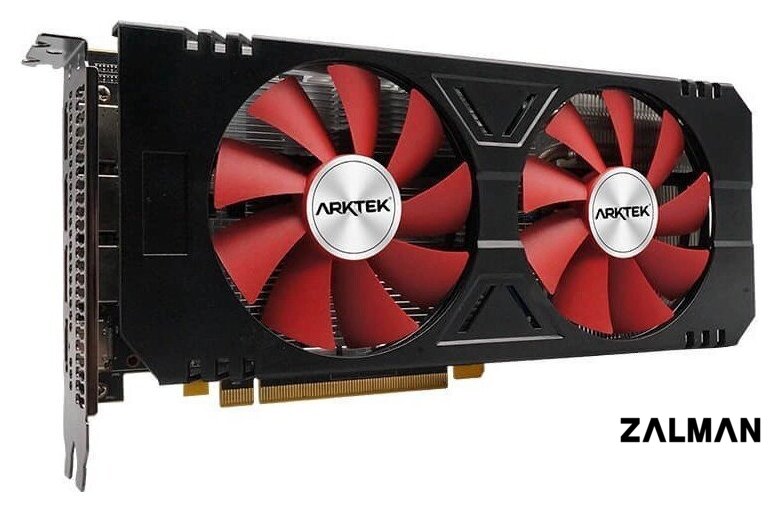 Видеокарта Arktek Cyclops Radeon RX 580 8GB GDDR5 V4 AKR580D5S8GH1