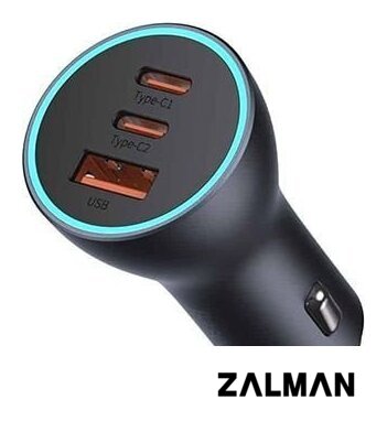 Автомобильное зарядное Baseus Golden Contactor Pro Triple Fast Charger Car Charger 65W CGJP010013 (темно-серый)