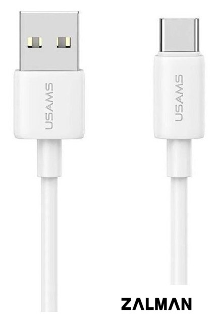 Кабель Usams SJ708 USB Type-A - USB Type-C (1 м, белый)