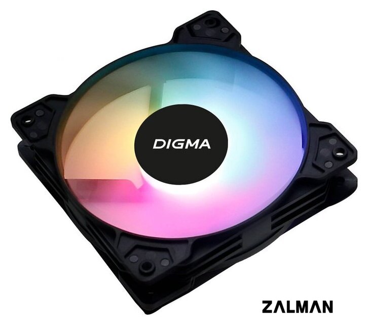 Вентилятор для корпуса Digma DFAN-FRGB1